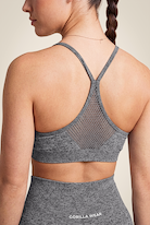 Gorilla Wear Quincy Seamless Sports Bra Sports Bra Gray Melange