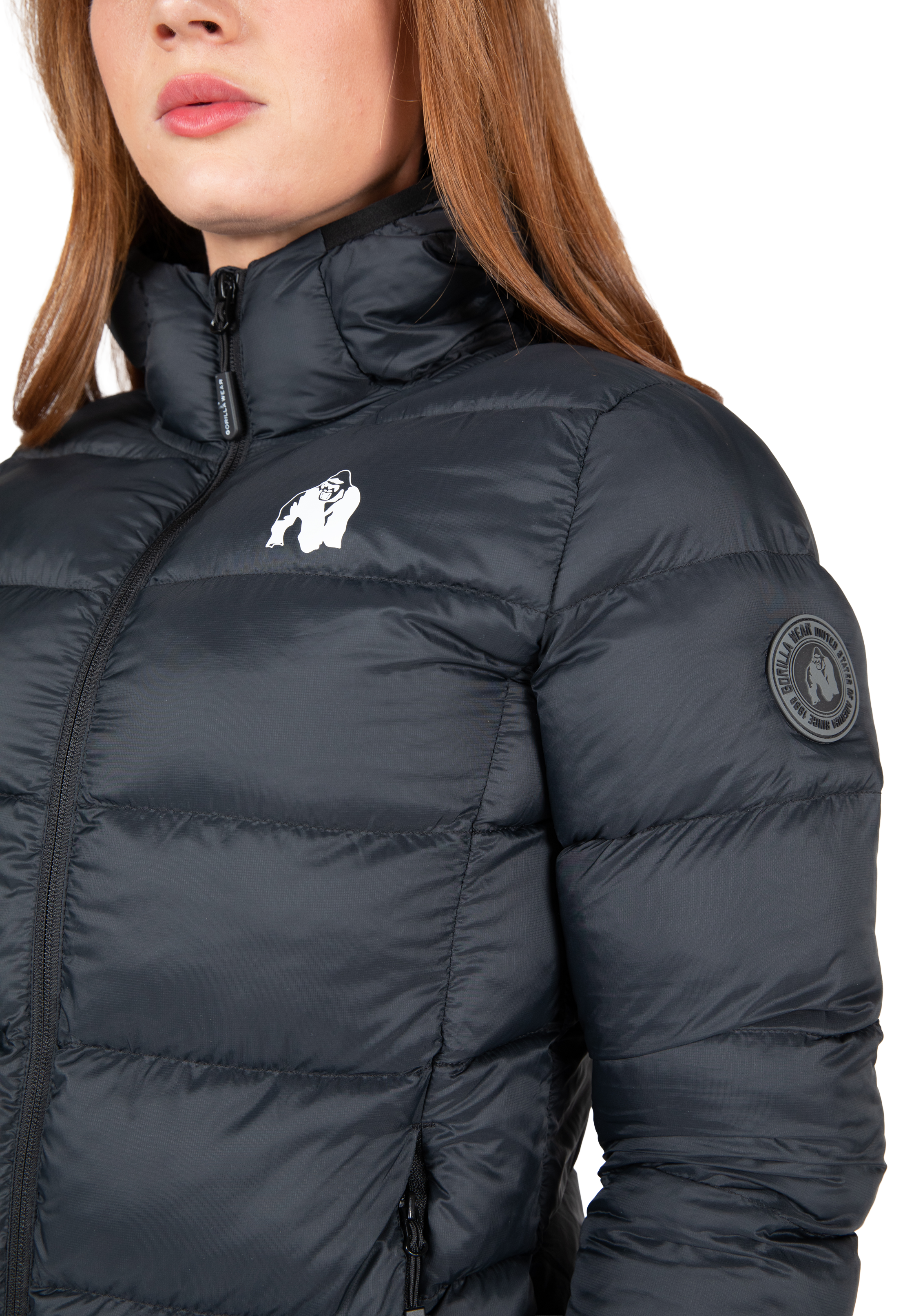 Gorilla Wear Rachel Puffer Jacket Jacket Black