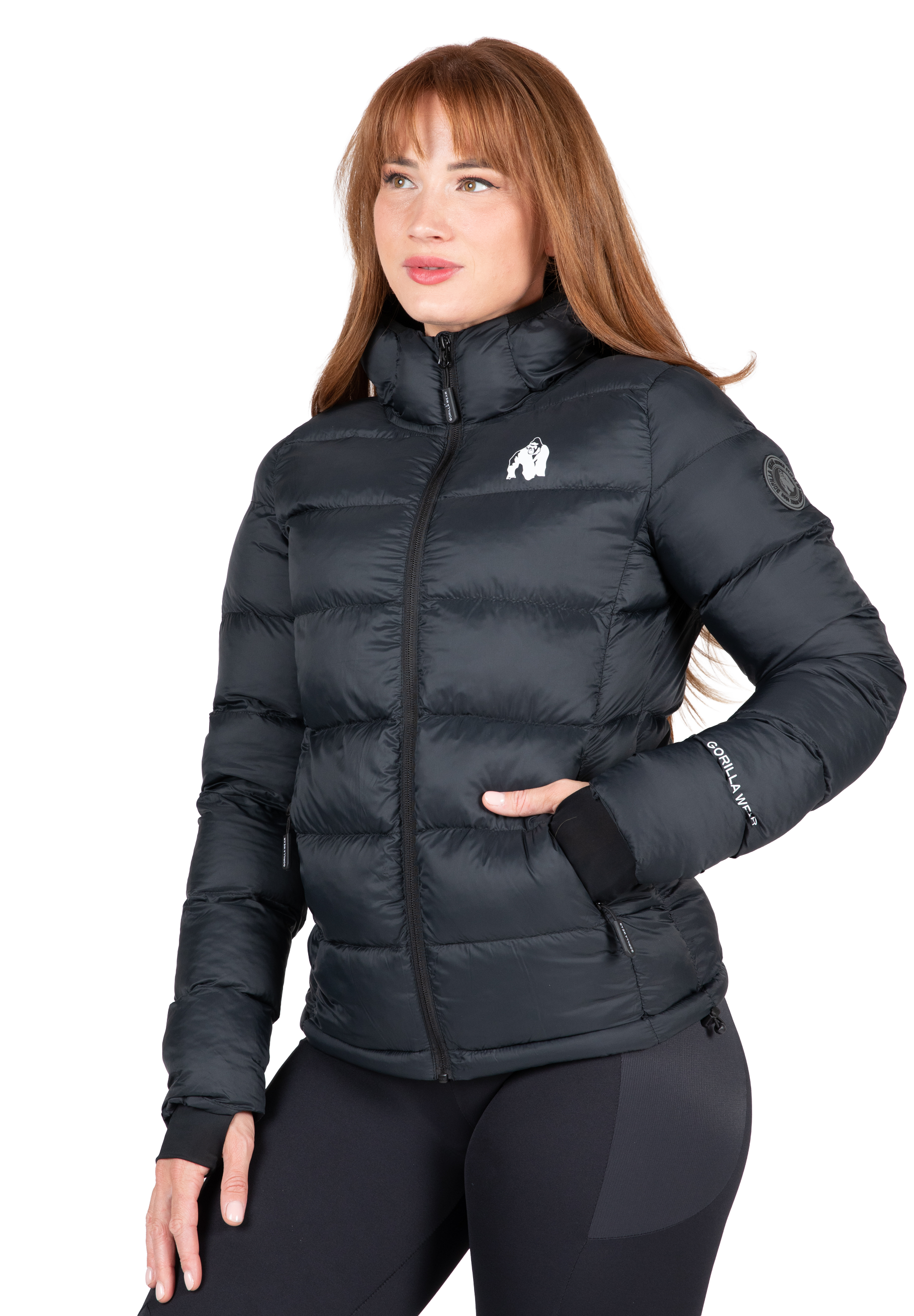 Gorilla Wear Rachel Puffer Jacket Jacket Black
