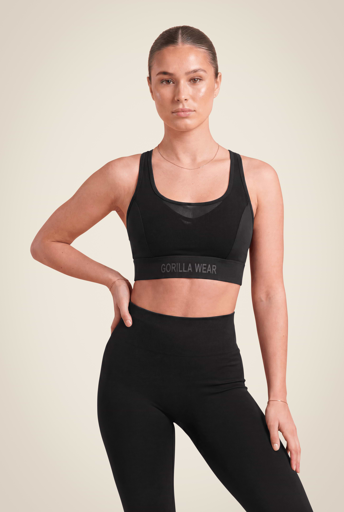 Gorilla Wear Riley High Support Sports Bra Sports Bra Black