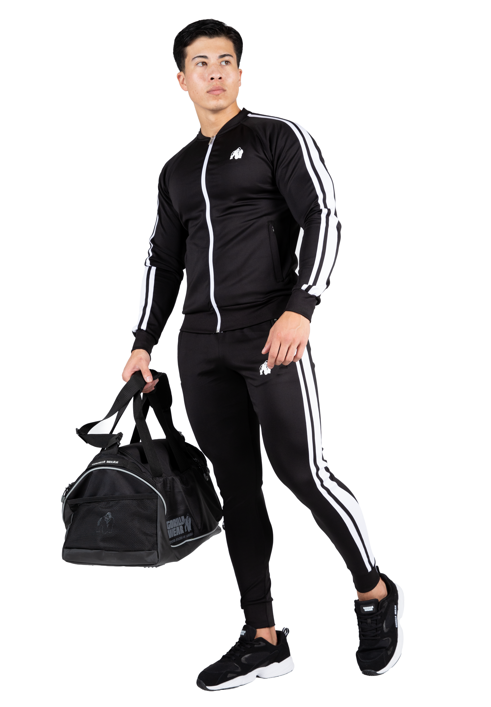 Gorilla Wear Riverside Track Jacket Jacket Black