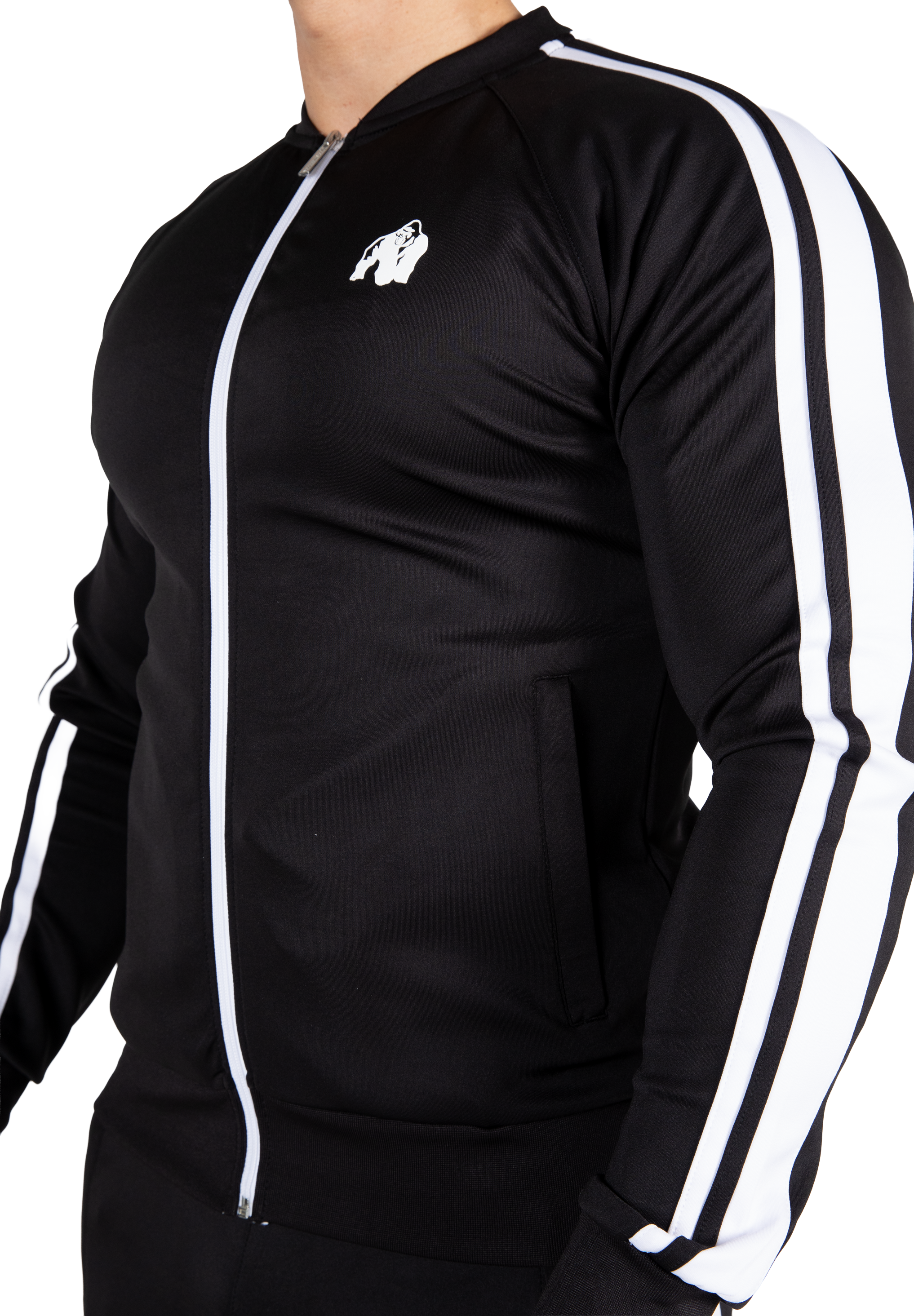 Gorilla Wear Riverside Track Jacket Jacket Black