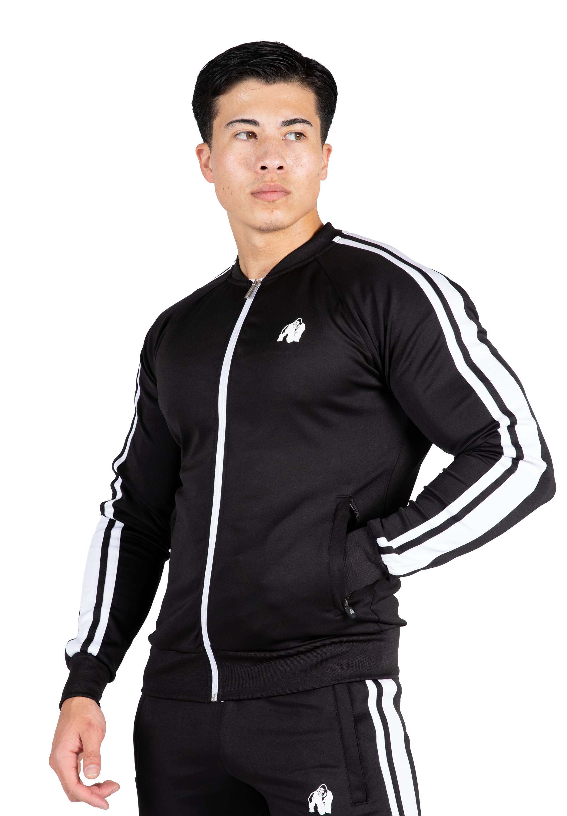 Gorilla Wear Riverside Track Jacket Jacket Black