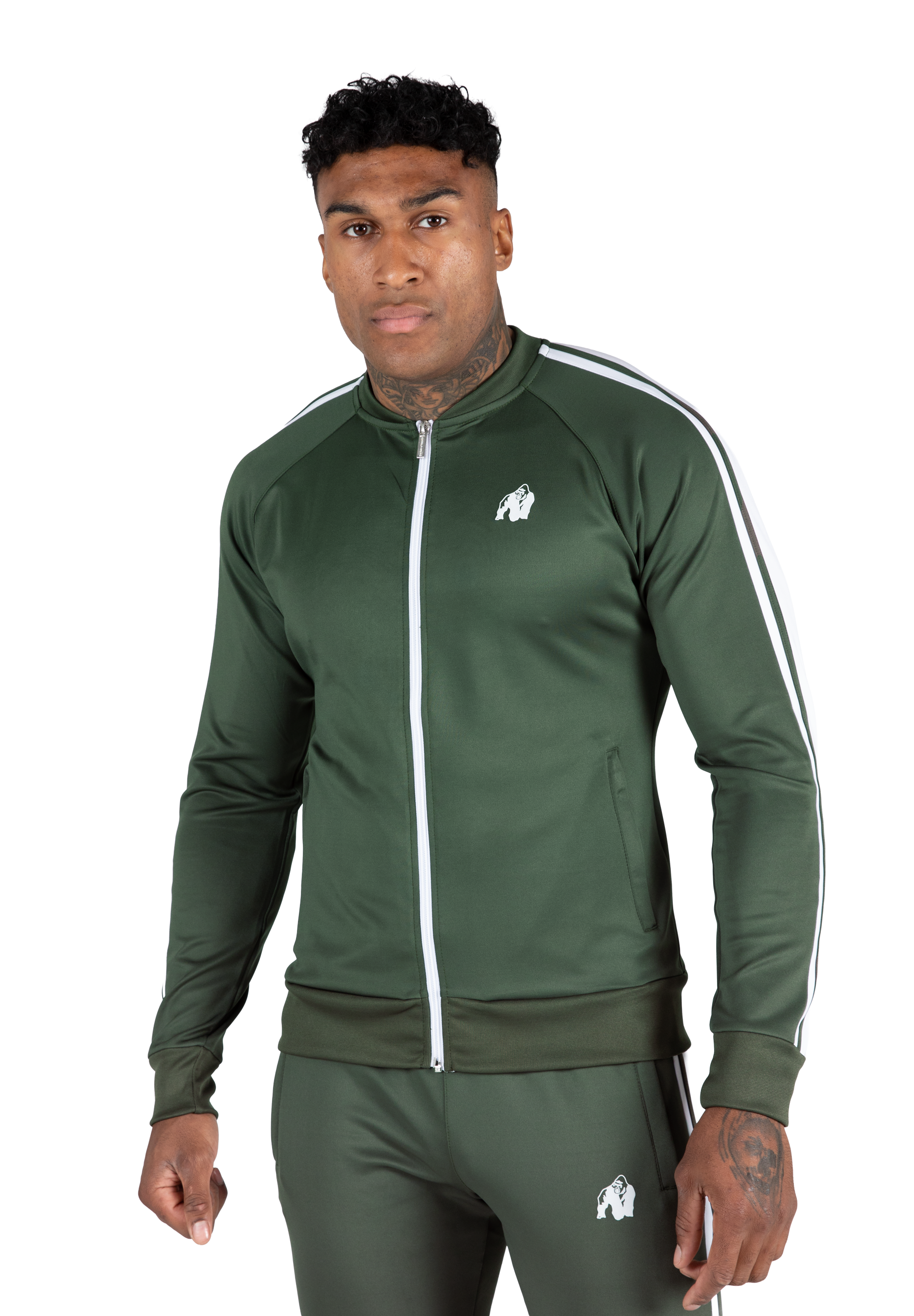 Gorilla Wear Riverside Track Jacket Jacket Green