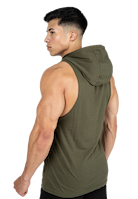 Gorilla Wear Rogers Hooded Tank Top Tank Top Army Green