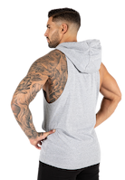 Gorilla Wear Rogers Hooded Tank Top Tank Top Gray Melange