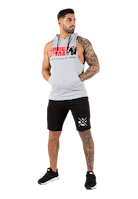 Gorilla Wear Rogers Hooded Tank Top Tank Top Gray Melange