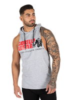 Gorilla Wear Rogers Hooded Tank Top Tank Top Gray Melange