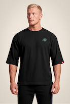 Gorilla Wear Russell Oversized T-Shirt T-Shirt & Tops Black