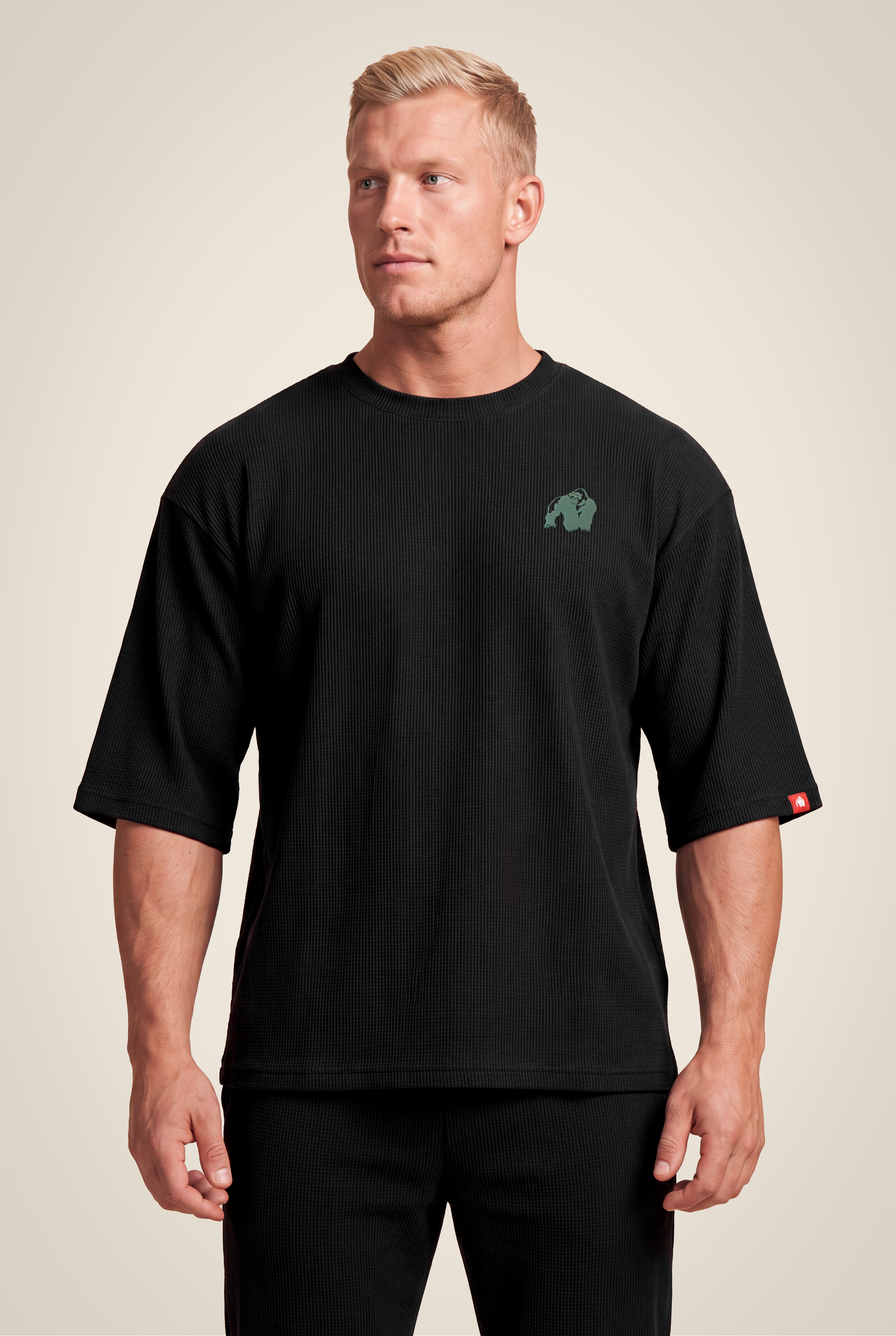Gorilla Wear Russell Oversized T-Shirt T-Shirt & Tops Black