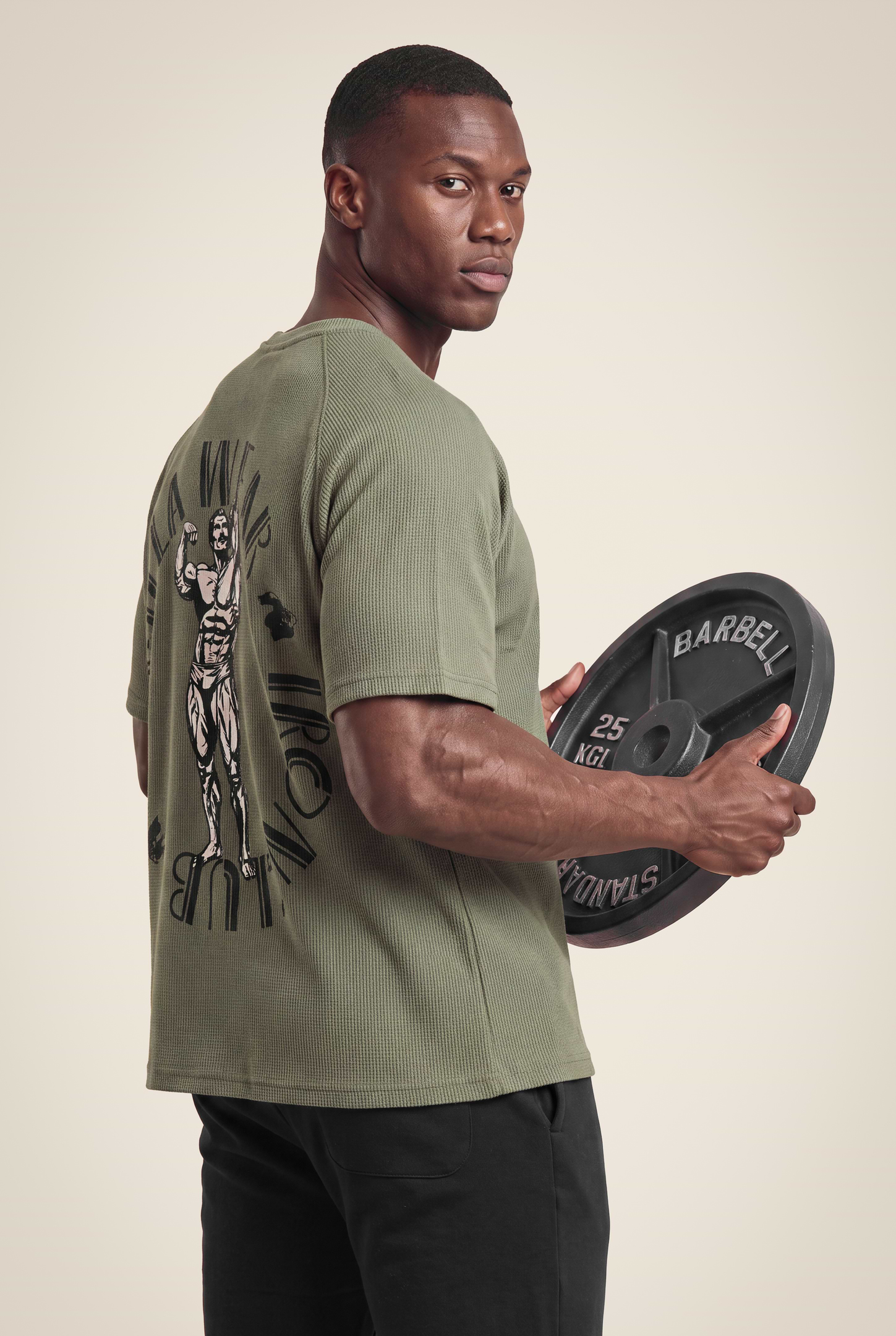 Gorilla Wear Russell Oversized T-Shirt T-Shirt & Tops Green