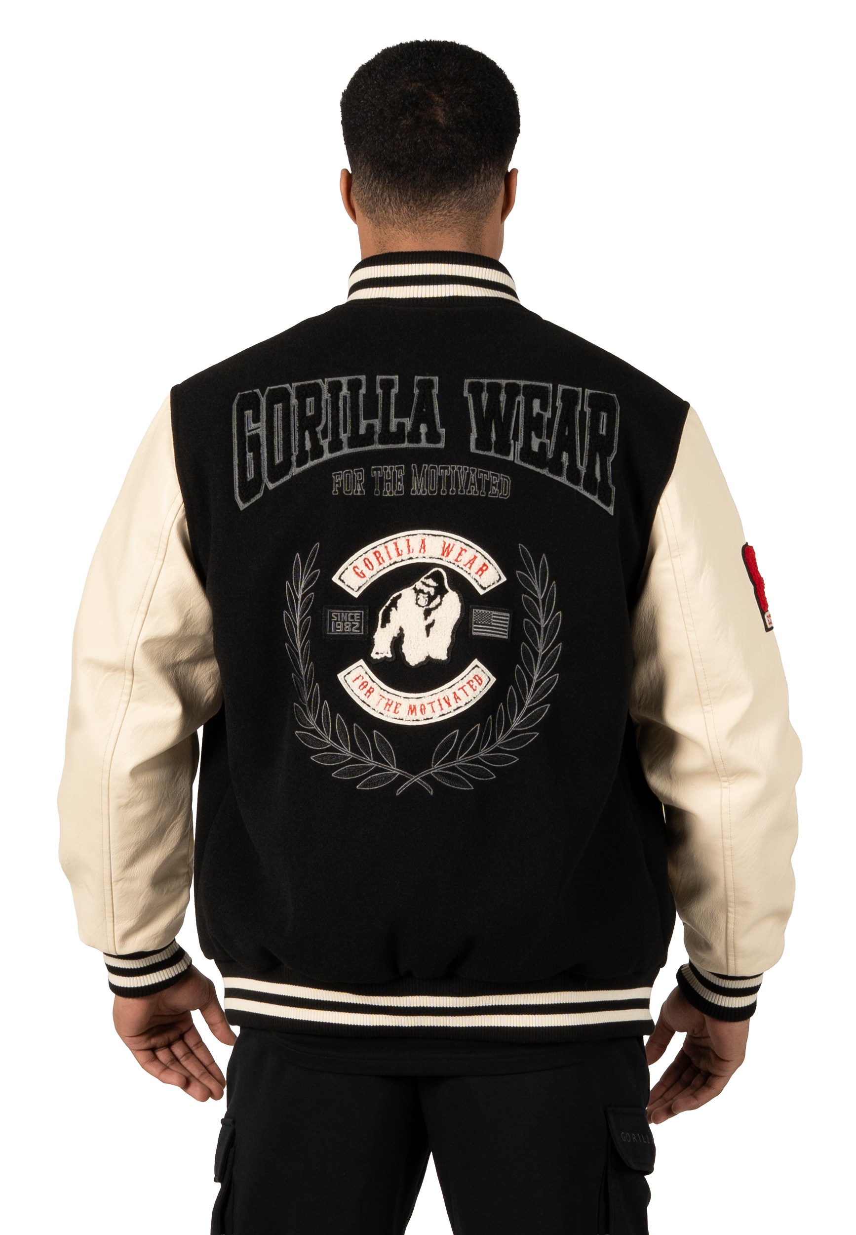 Gorilla Wear Saint Louis Varsity Jacket Jacket Black