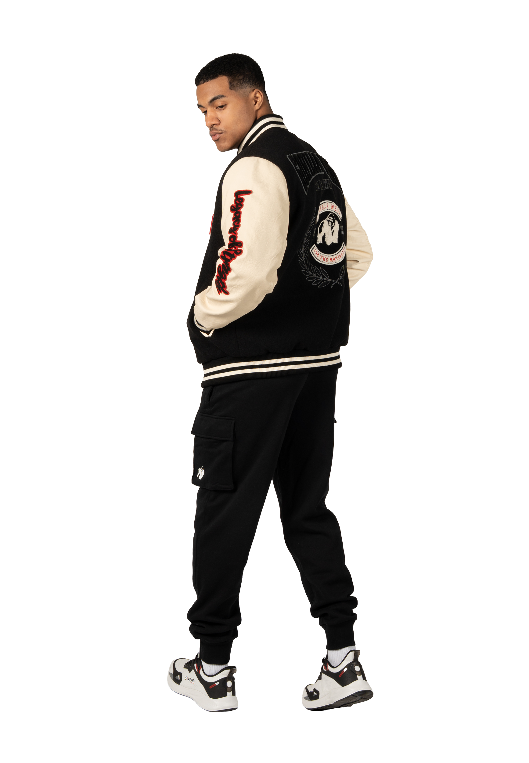 Gorilla Wear Saint Louis Varsity Jacket Jacket Black