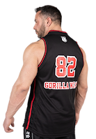 Gorilla Wear San Mateo Jersey Tank Top Tank Top Black/Red