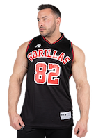 Gorilla Wear San Mateo Jersey Tank Top Tank Top Black/Red