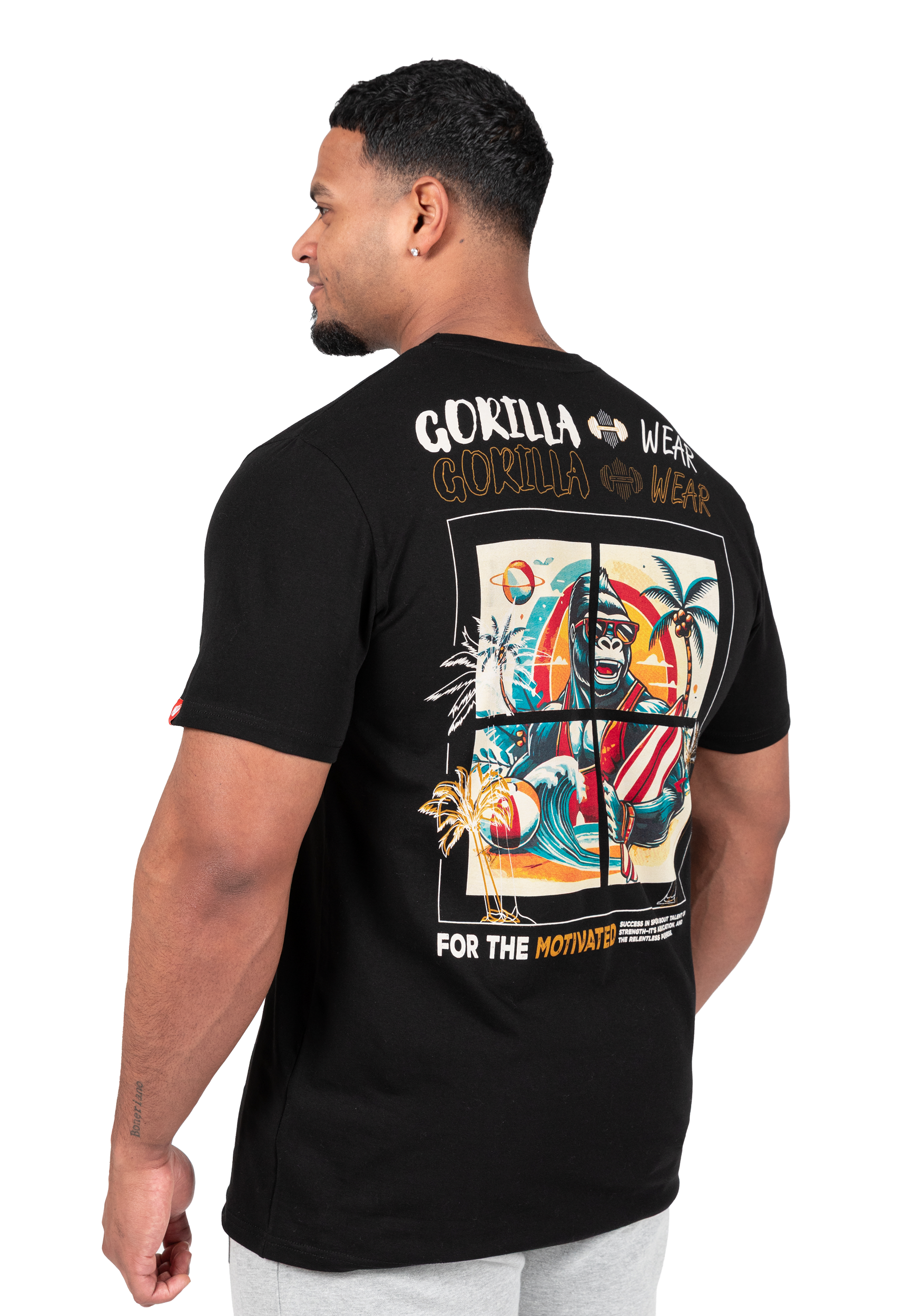 Gorilla Wear Santa Cruz T-Shirt T-Shirt & Tops Black