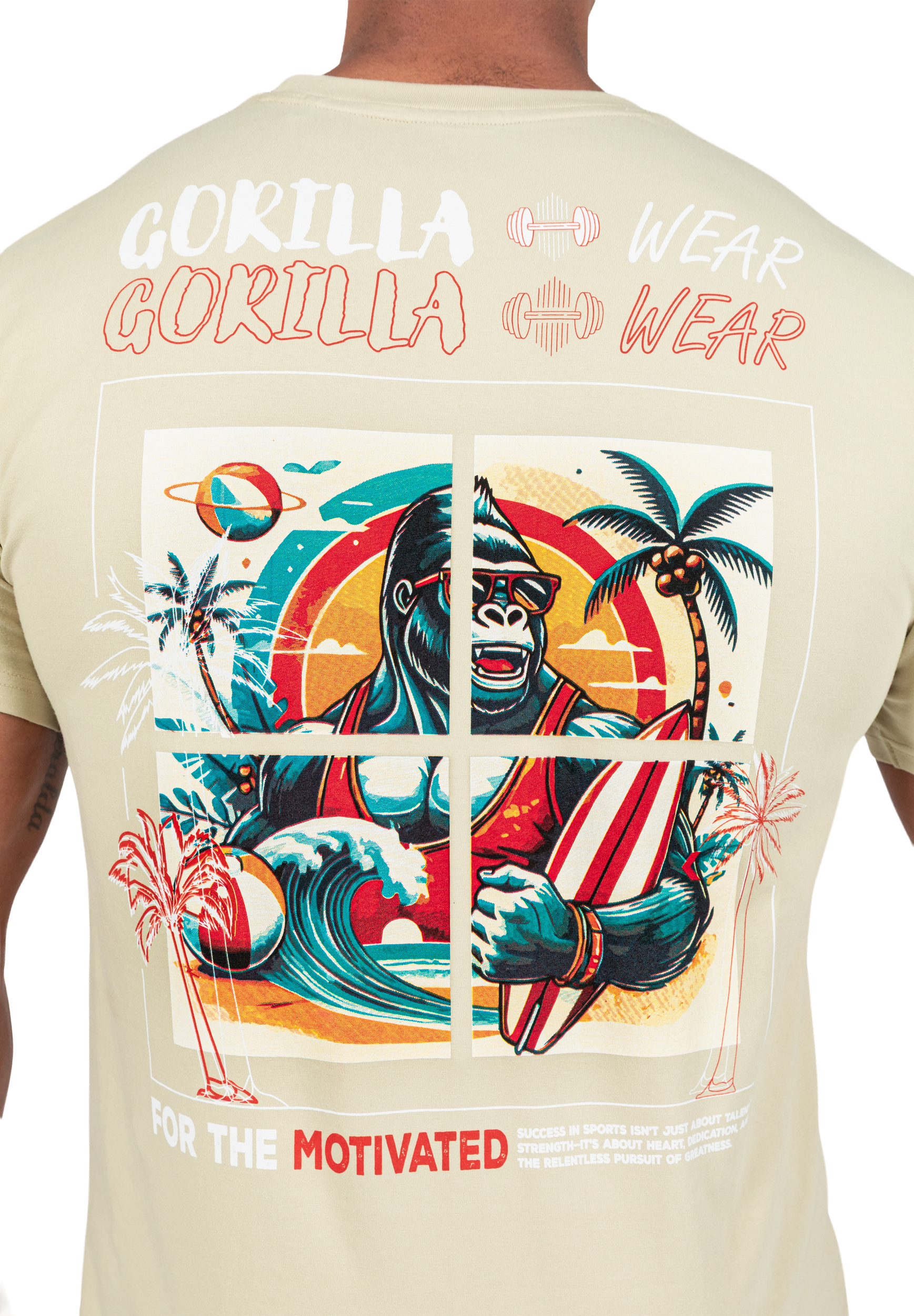Gorilla Wear Santa Cruz T-Shirt T-Shirt & Tops Light Green