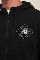 Gorilla Wear Scofield Zipped Hoodie Hoodie & Sweatshirt Black