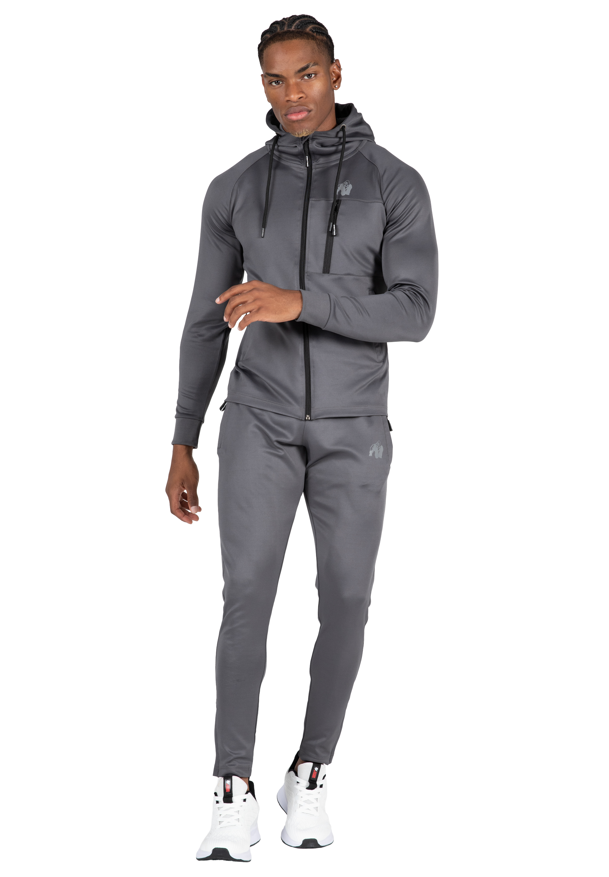 Gorilla Wear Scottsdale Track Jacket Jacket Gray
