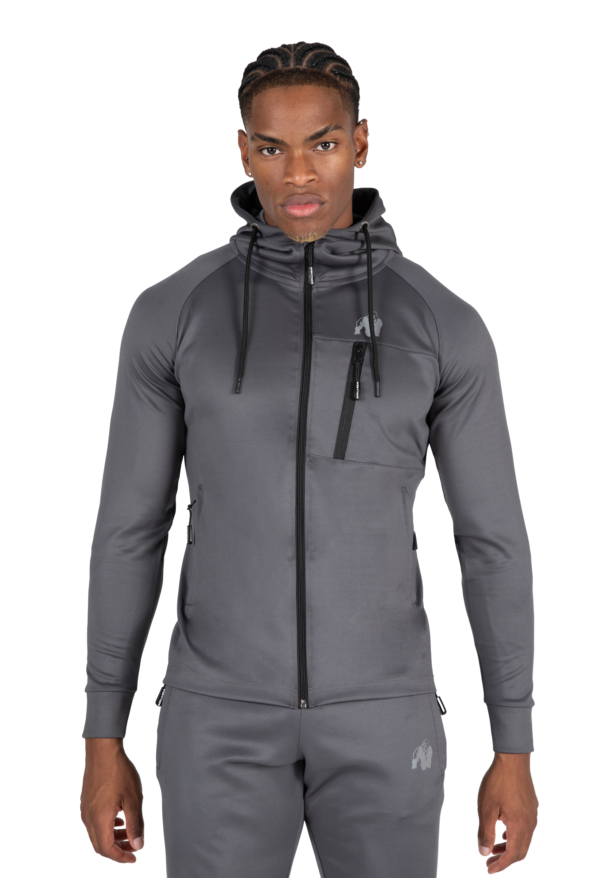 Gorilla Wear Scottsdale Track Jacket Jacket Gray