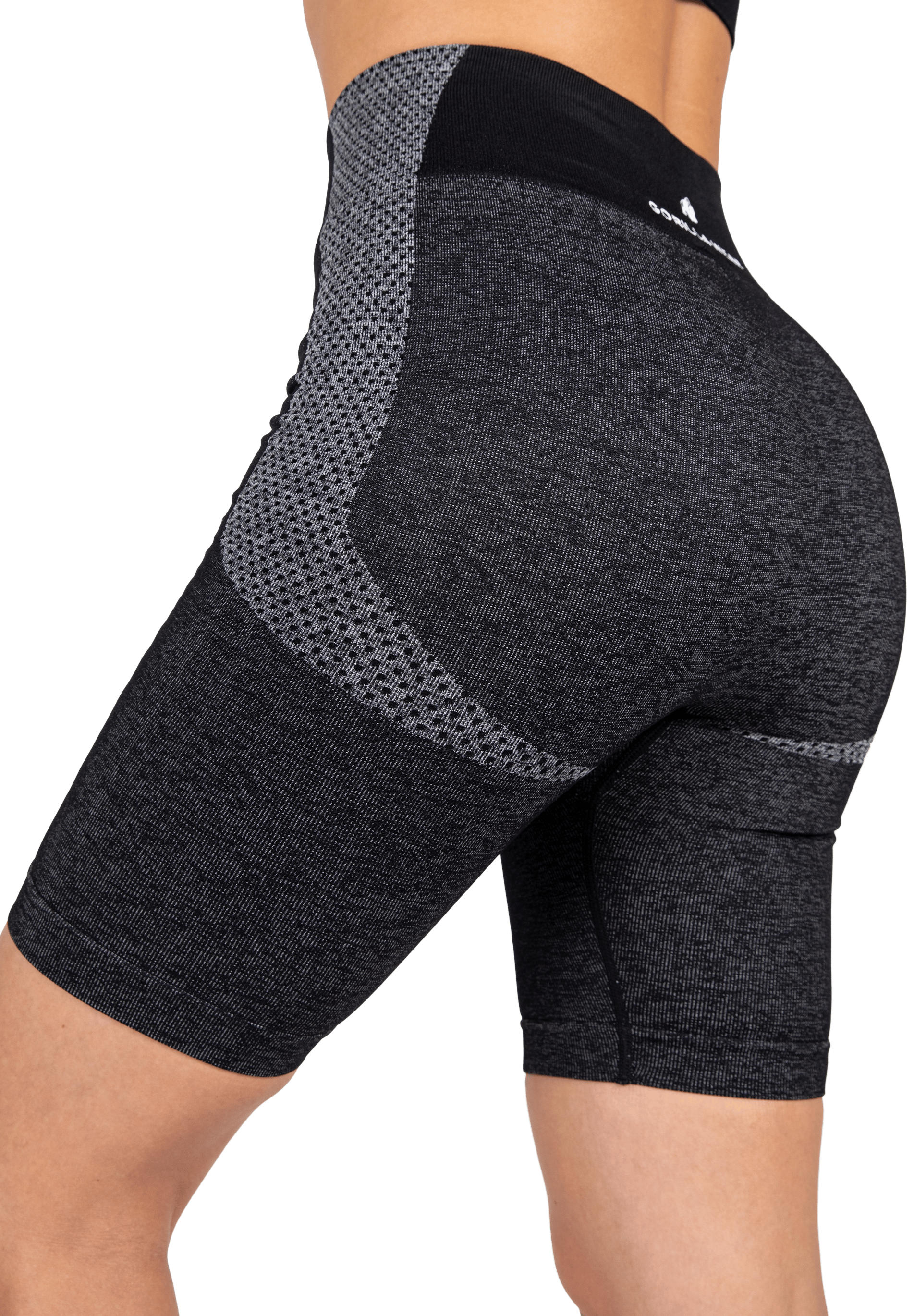 Gorilla Wear Selah Seamless Cycling Shorts Shorts Black