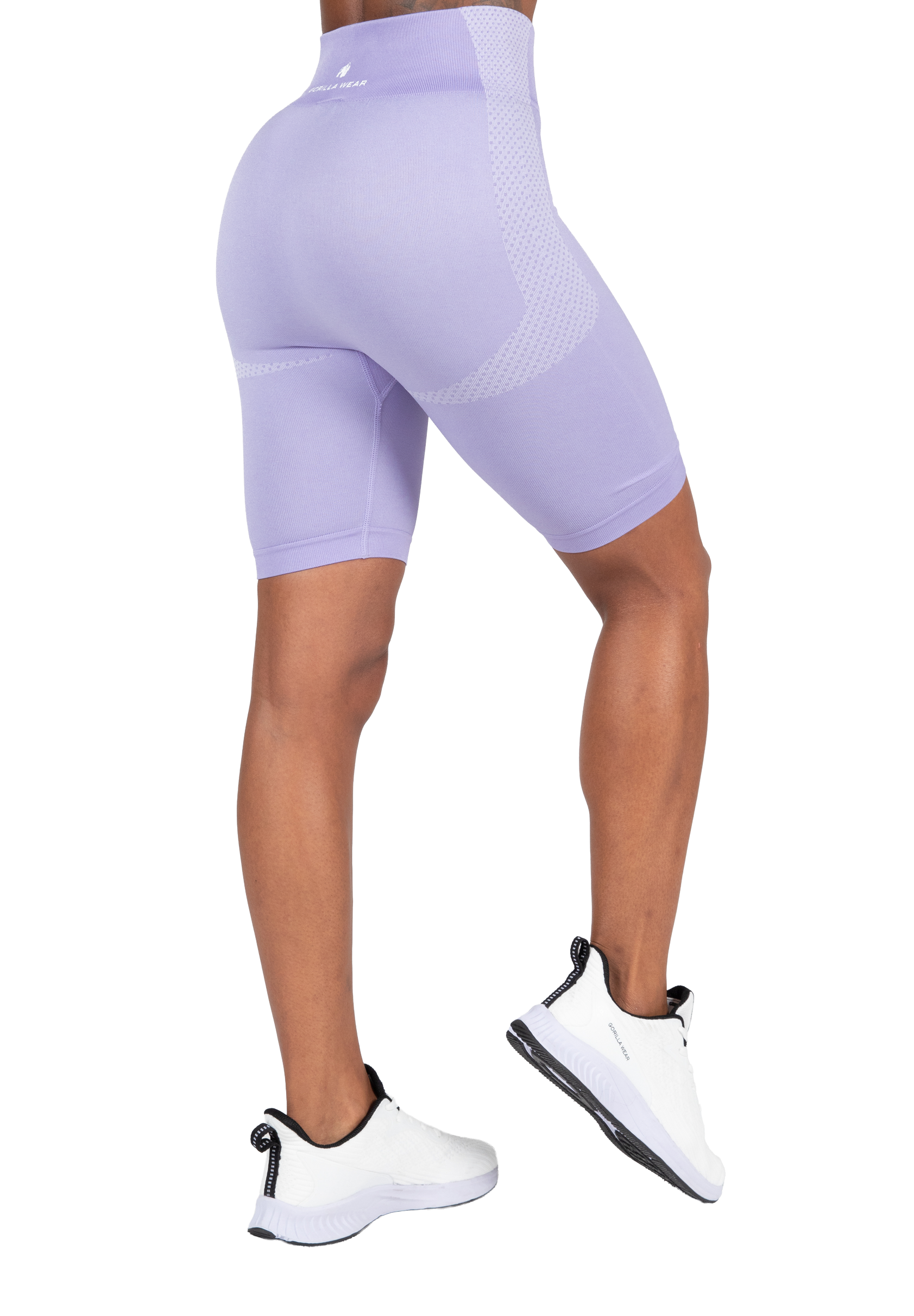 Gorilla Wear Selah Seamless Cycling Shorts Shorts Lilac