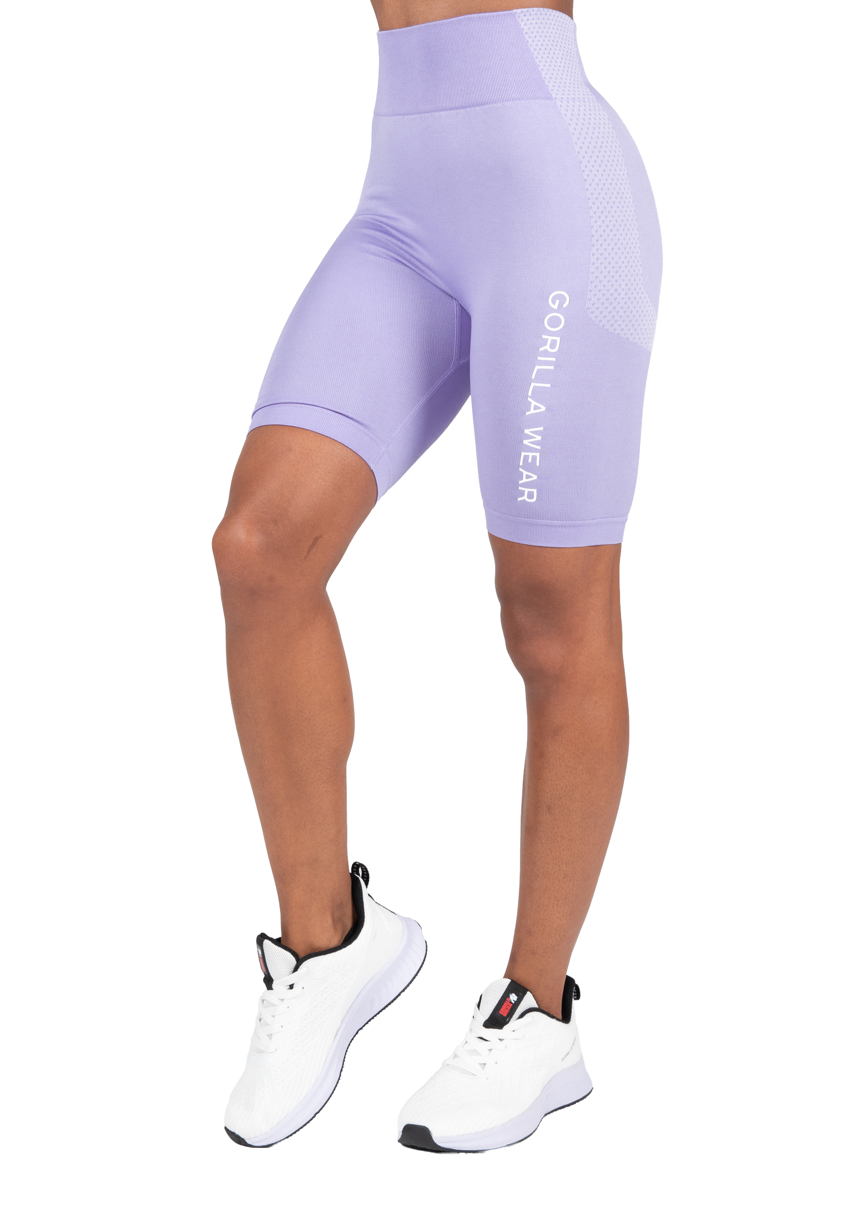 Gorilla Wear Selah Seamless Cycling Shorts Shorts Lilac