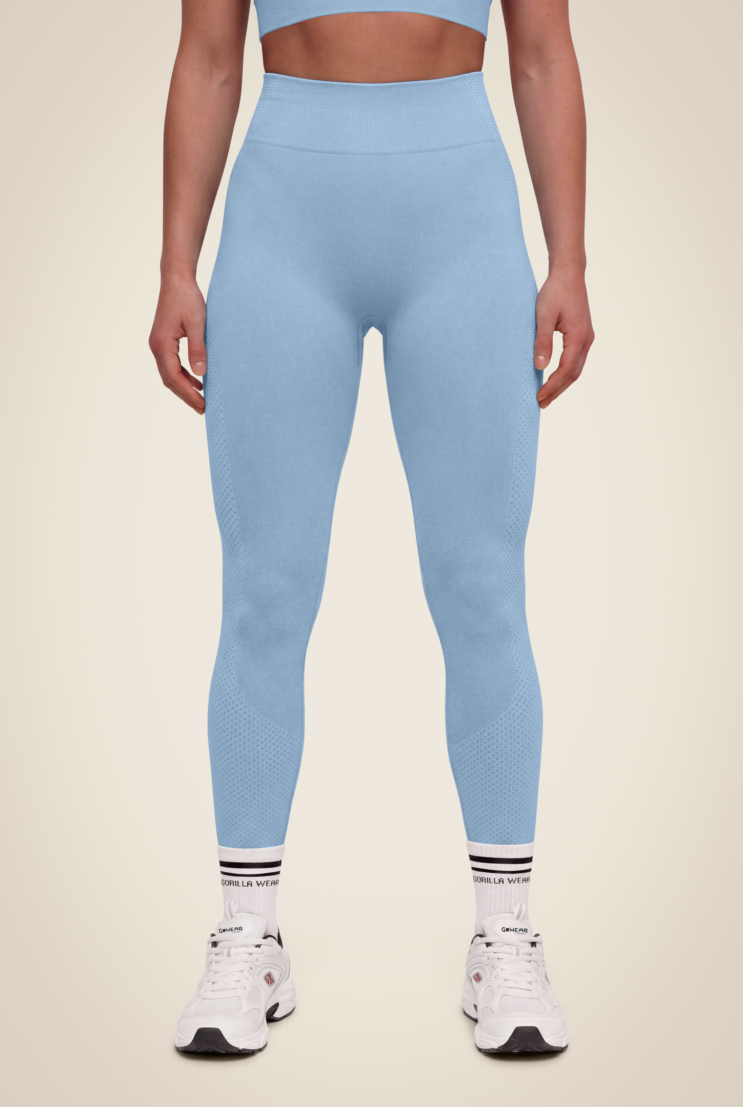 Gorilla Wear Selah Seamless Leggings Leggings Light Blue