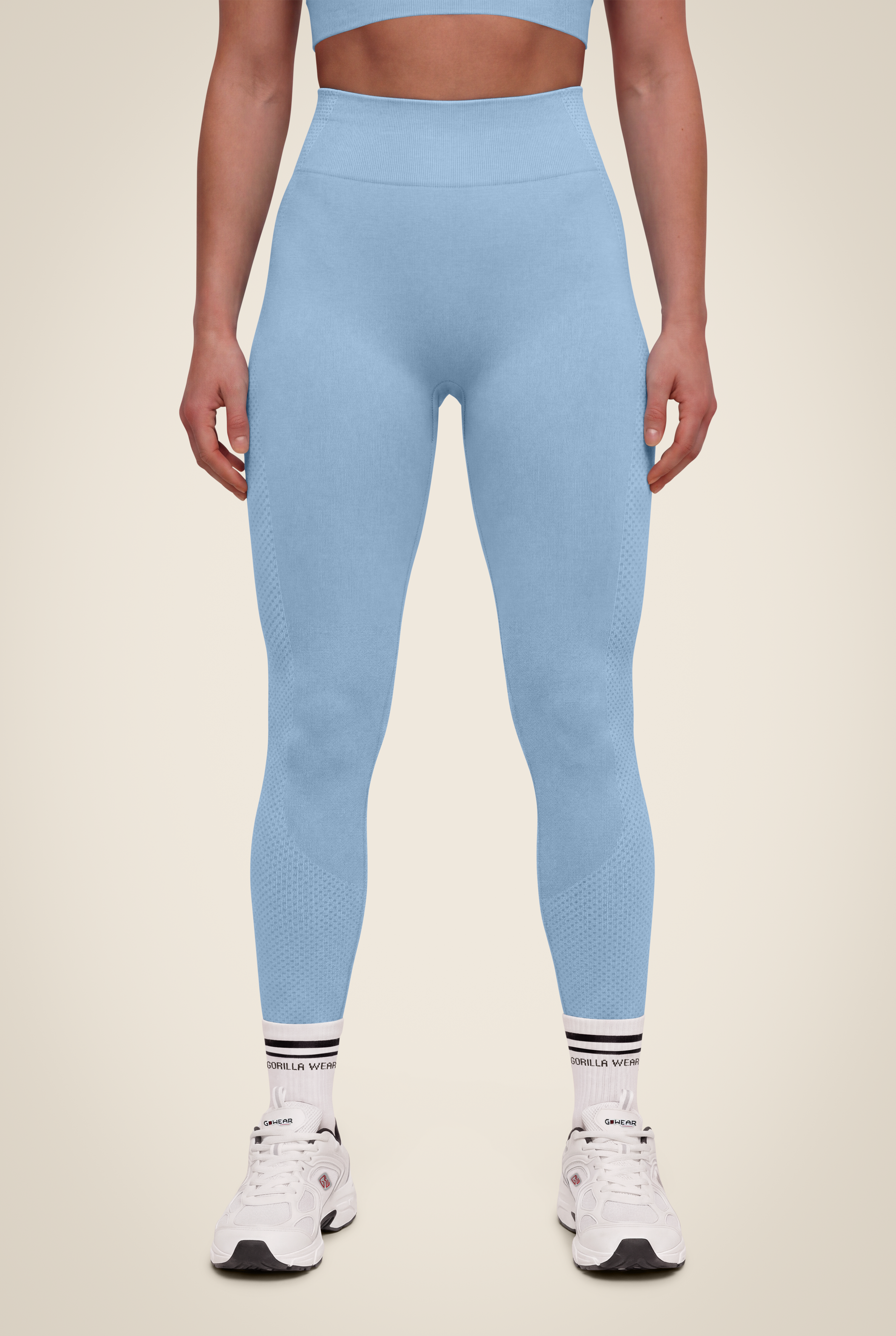 Gorilla Wear Selah Seamless Leggings Leggings Light Blue