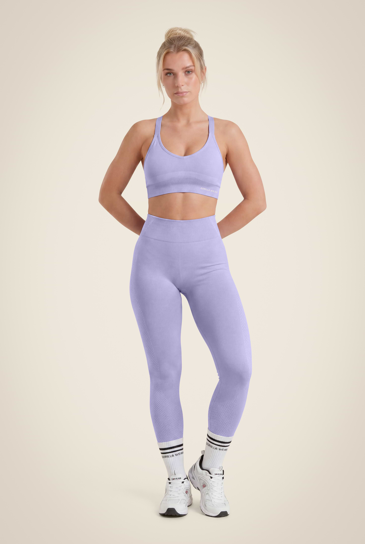 Gorilla Wear Selah Seamless Leggings Leggings Lilac
