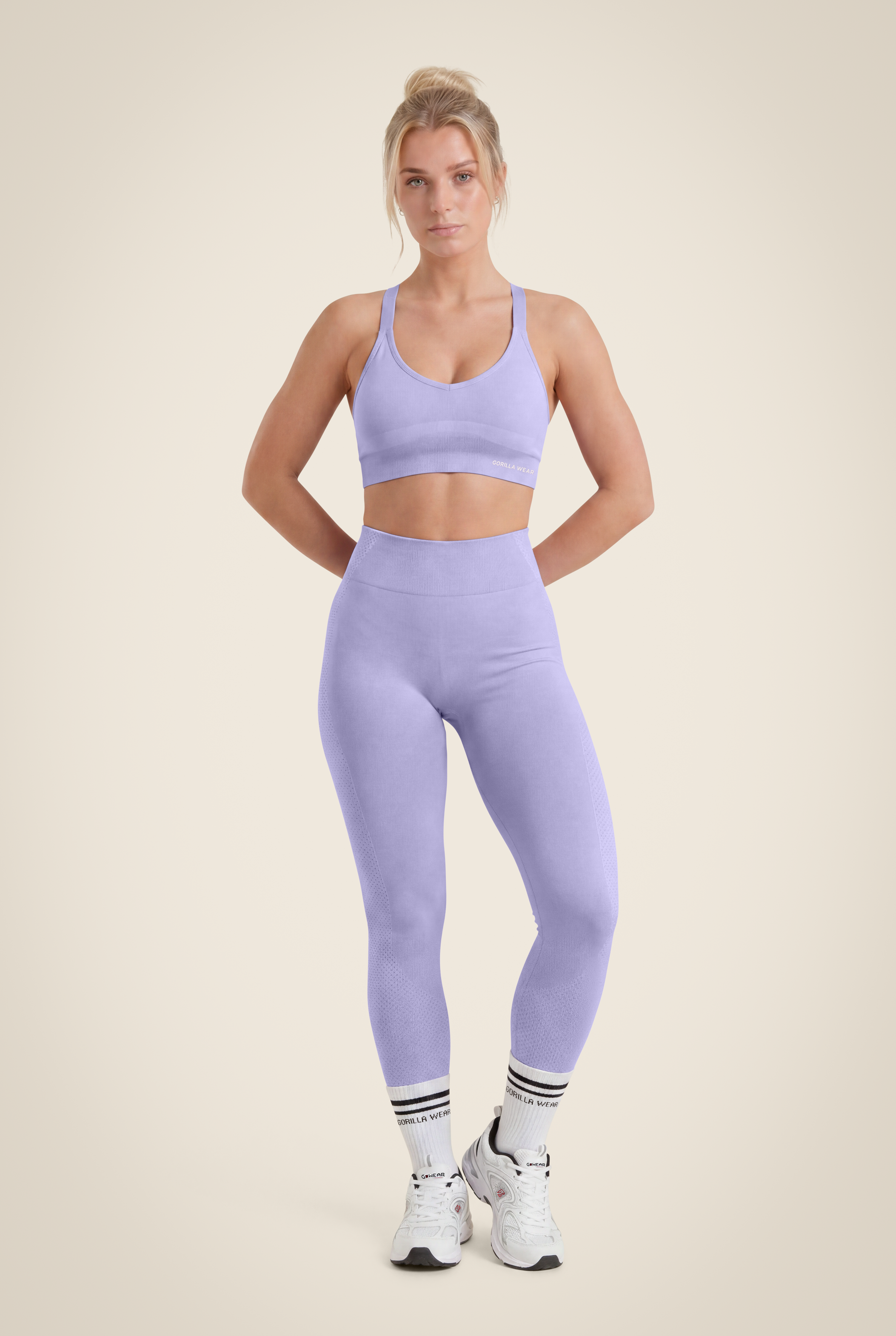 Gorilla Wear Selah Seamless Leggings Leggings Lilac