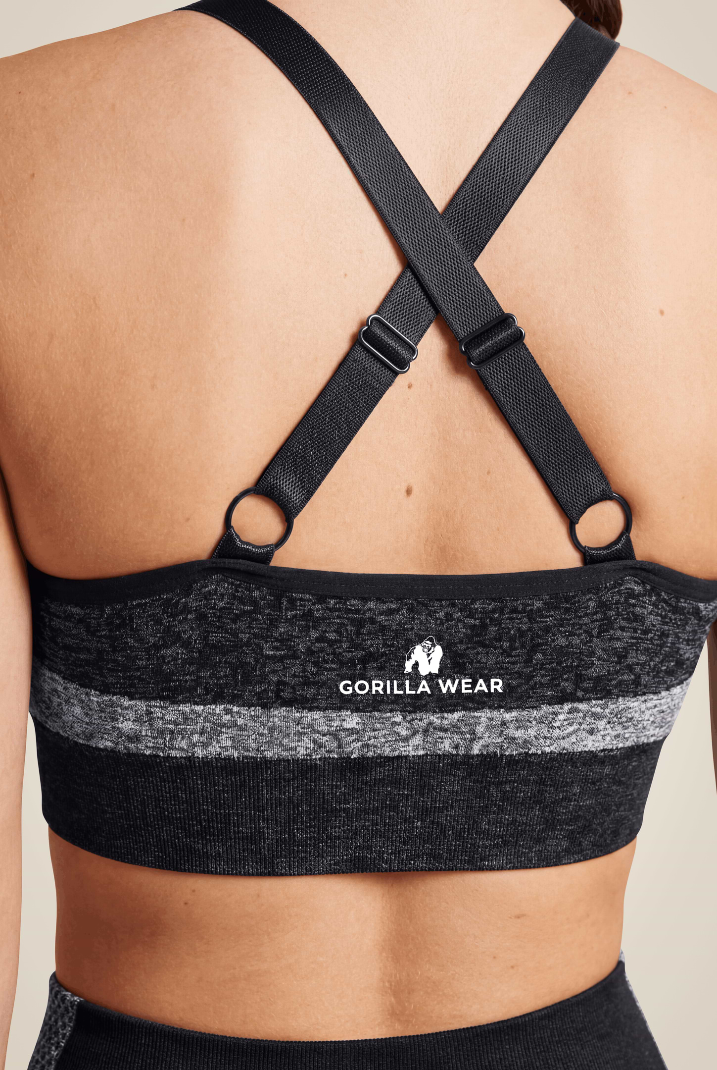 Gorilla Wear Selah Seamless Sports Bra Sports Bra Black