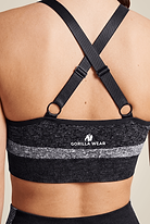 Gorilla Wear Selah Seamless Sports Bra Sports Bra Black