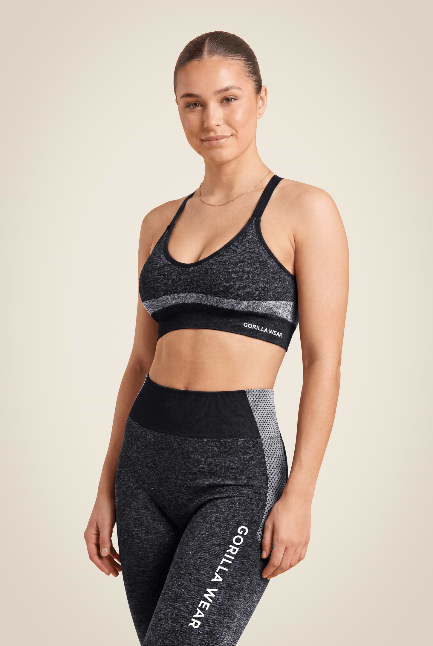 Gorilla Wear Selah Seamless Sports Bra Sports Bra Black