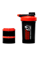 Gorilla Wear Shaker 2 GO 500ML Shakers & Bottles Black/Red