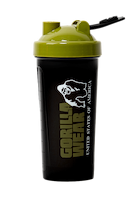 Gorilla Wear Shaker XXL 1000ML Shakers & Bottles Black/Army Green