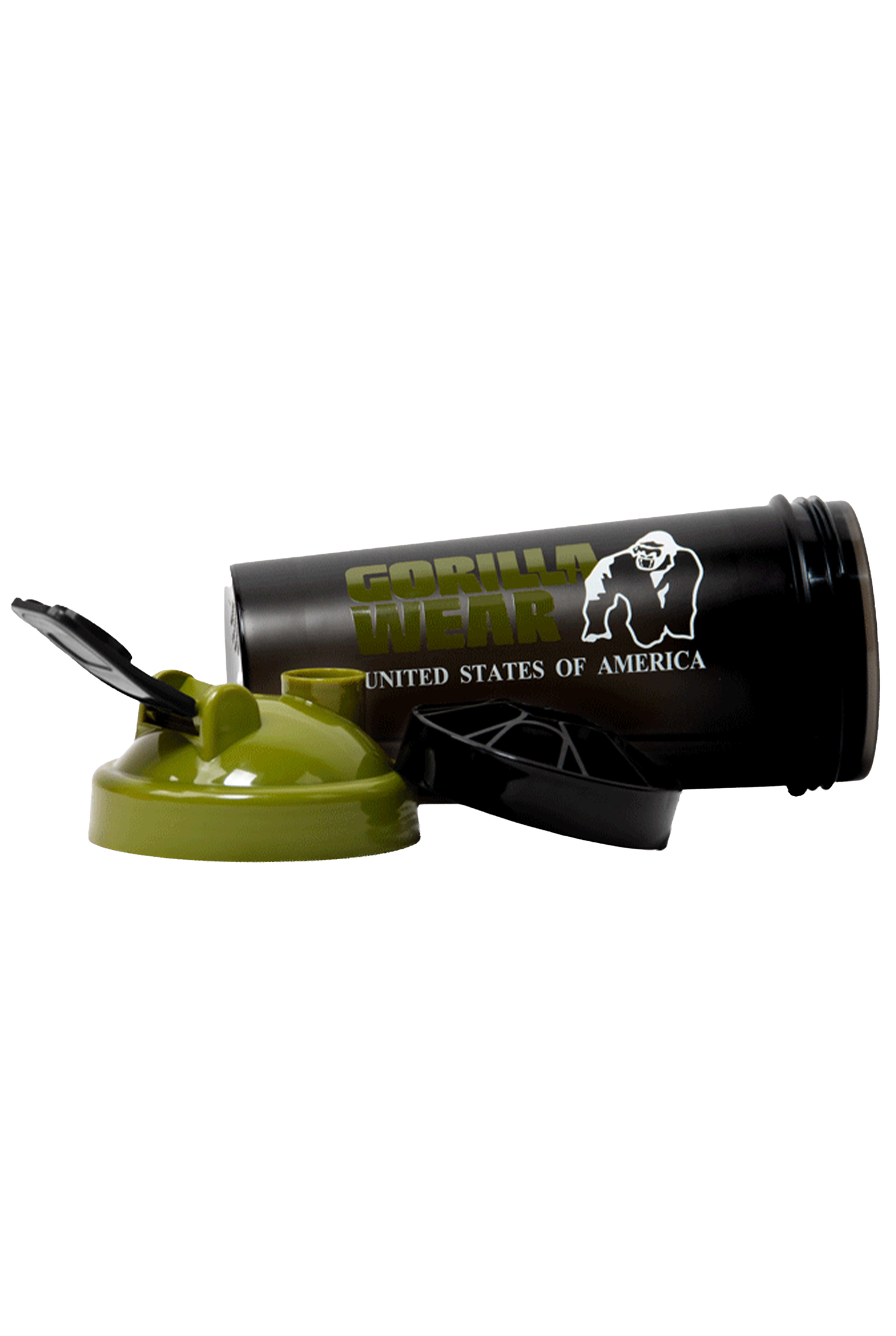 Gorilla Wear Shaker XXL 1000ML Shakers & Bottles Black/Army Green