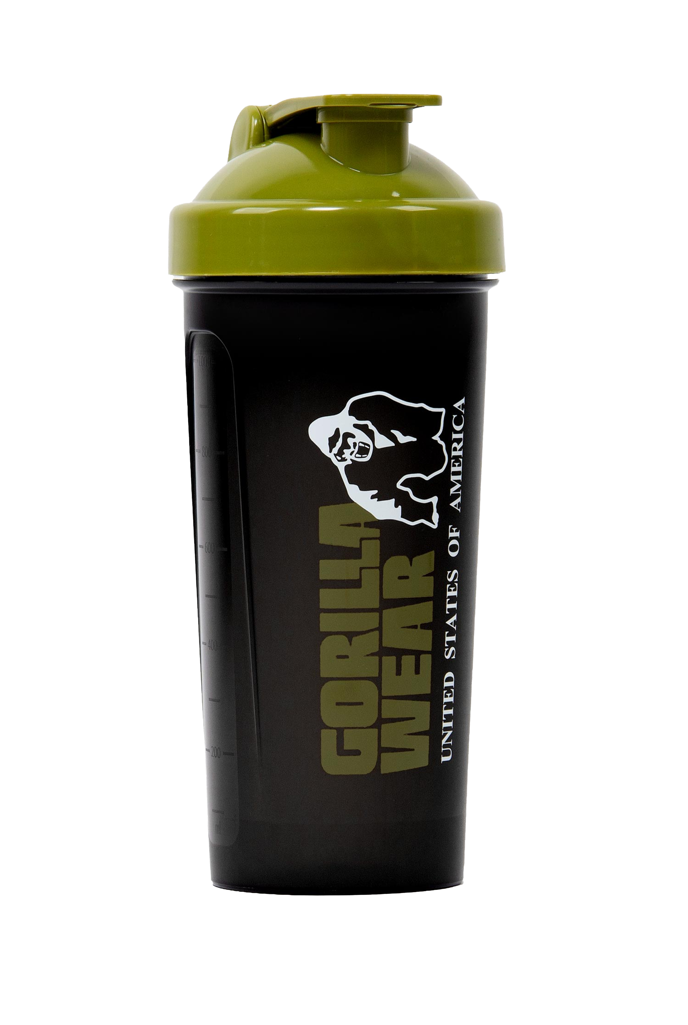 Gorilla Wear Shaker XXL 1000ML Shakers & Bottles Black/Army Green