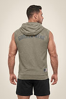 Gorilla Wear Silverdale Sleeveless Hoodie Hoodie & Sweatshirt Army Green