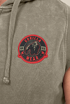 Gorilla Wear Silverdale Sleeveless Hoodie Hoodie & Sweatshirt Army Green