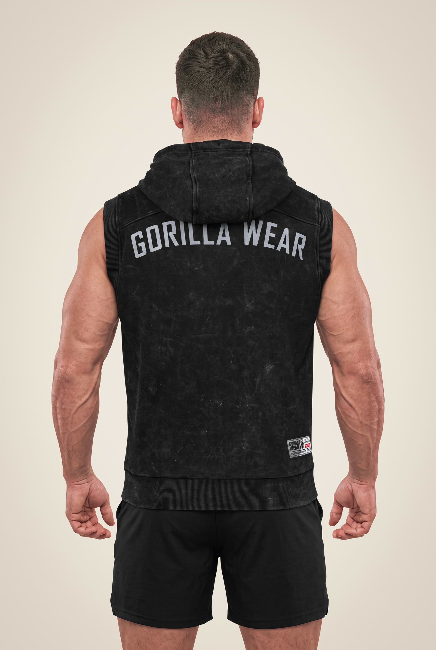 Gorilla Wear Silverdale Sleeveless Hoodie Hoodie & Sweatshirt Black