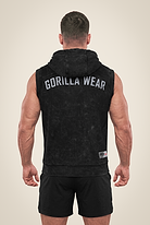 Gorilla Wear Silverdale Sleeveless Hoodie Hoodie & Sweatshirt Black