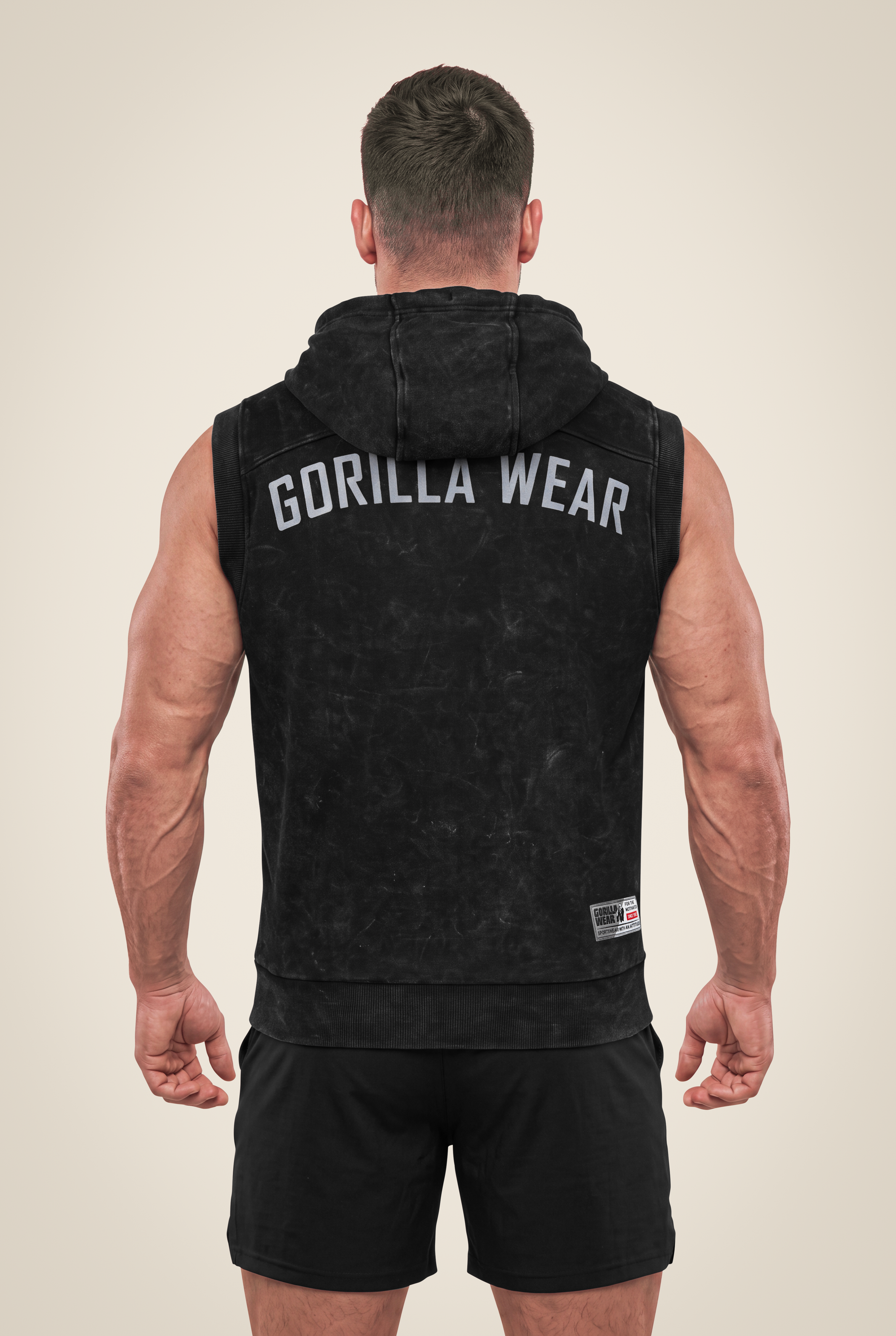 Gorilla Wear Silverdale Sleeveless Hoodie Hoodie & Sweatshirt Black