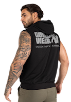 Gorilla Wear Springfield S/L Zipped Hoodie Hoodie & Sweatshirt Black
