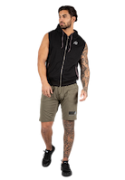 Gorilla Wear Springfield S/L Zipped Hoodie Hoodie & Sweatshirt Black