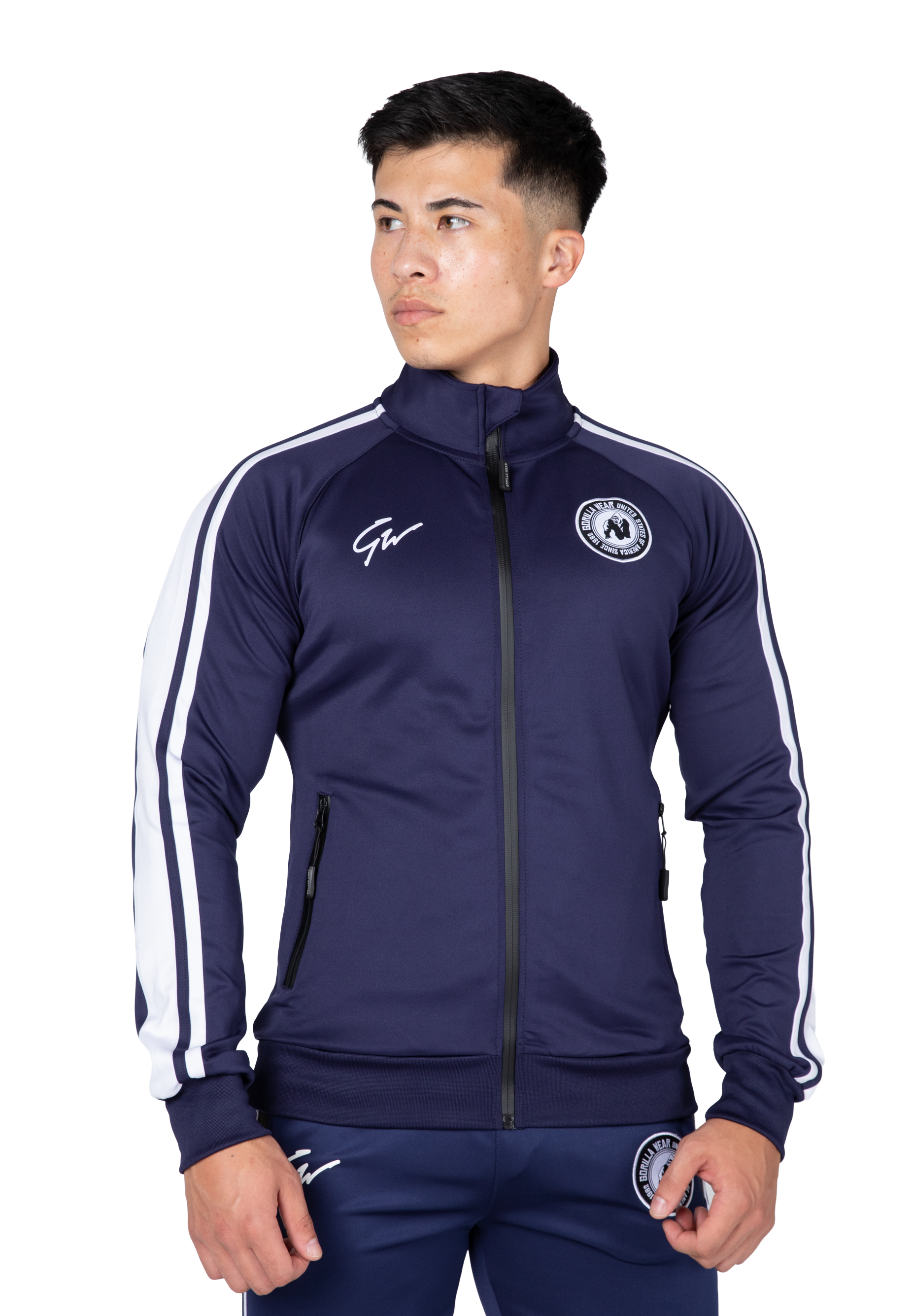 Gorilla Wear Stratford Track Jacket Jacket Navy