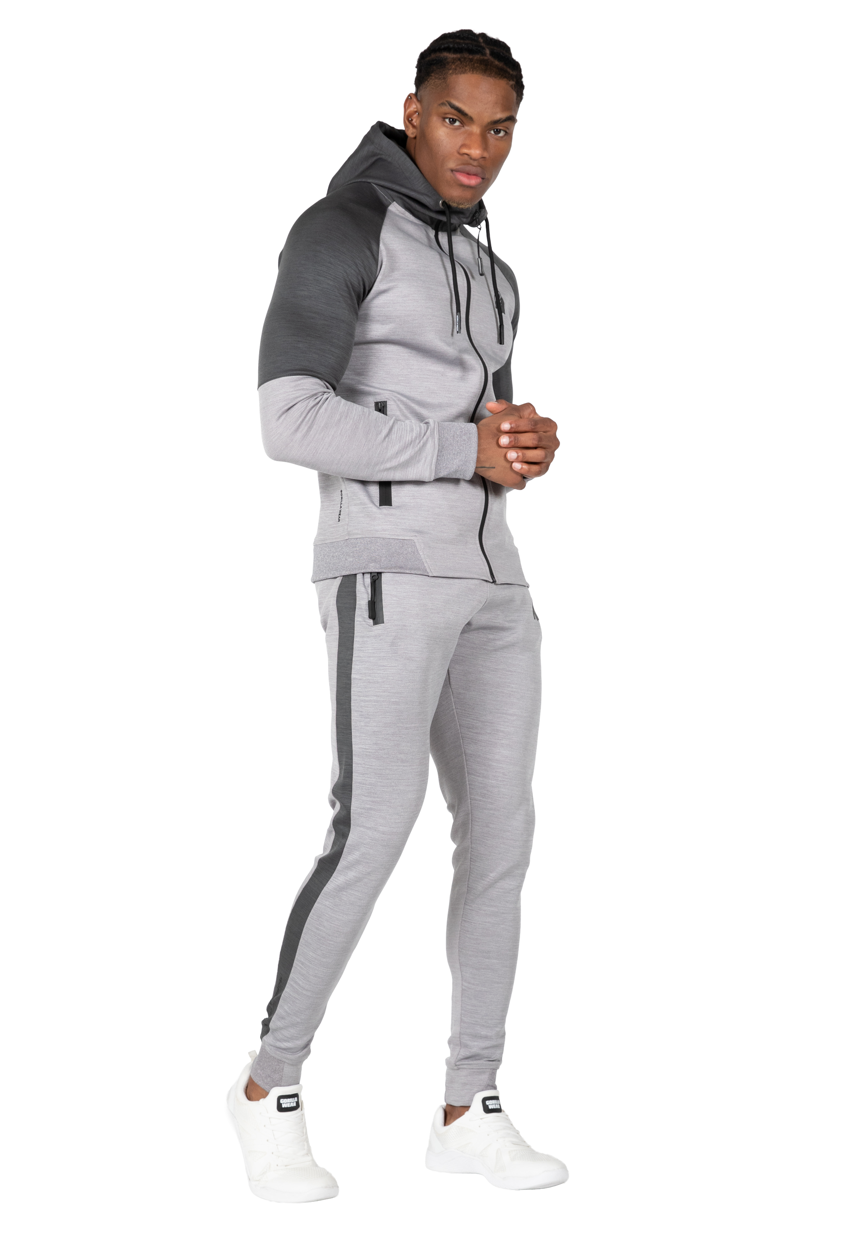 Gorilla Wear Sullivan Track Jacket Jacket Gray
