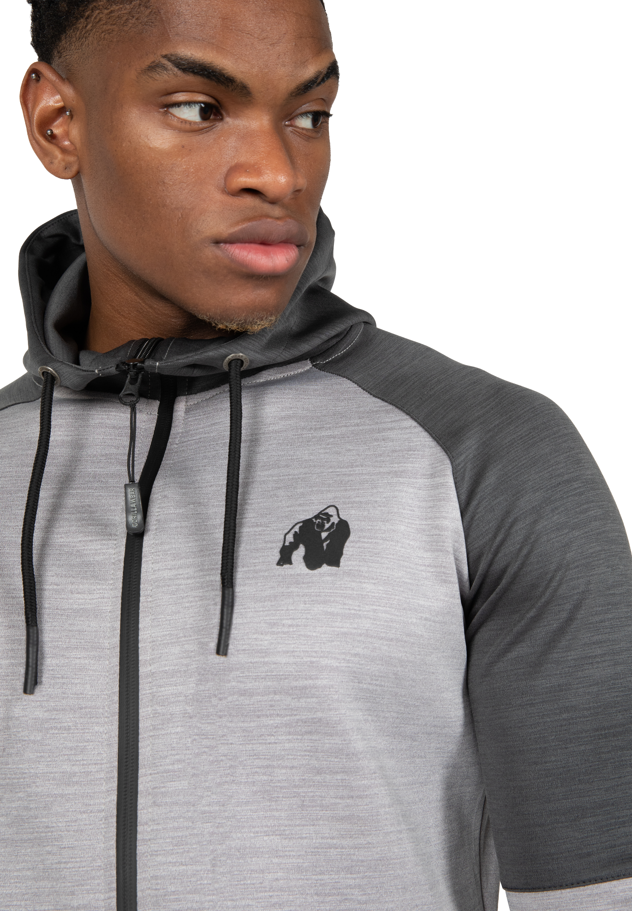 Gorilla Wear Sullivan Track Jacket Jacket Gray