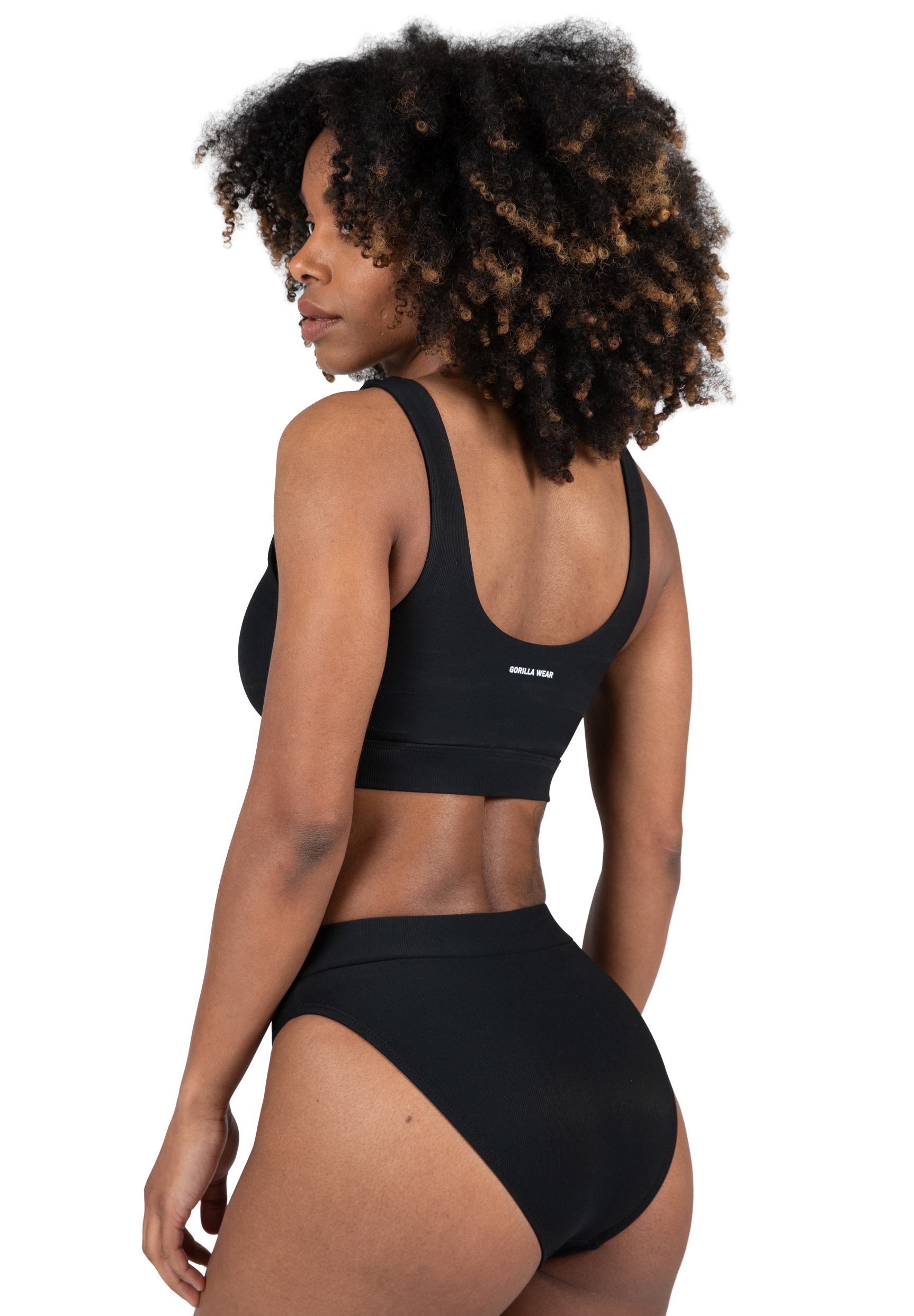Gorilla Wear Summerville Bikini Top Sports Bra Black