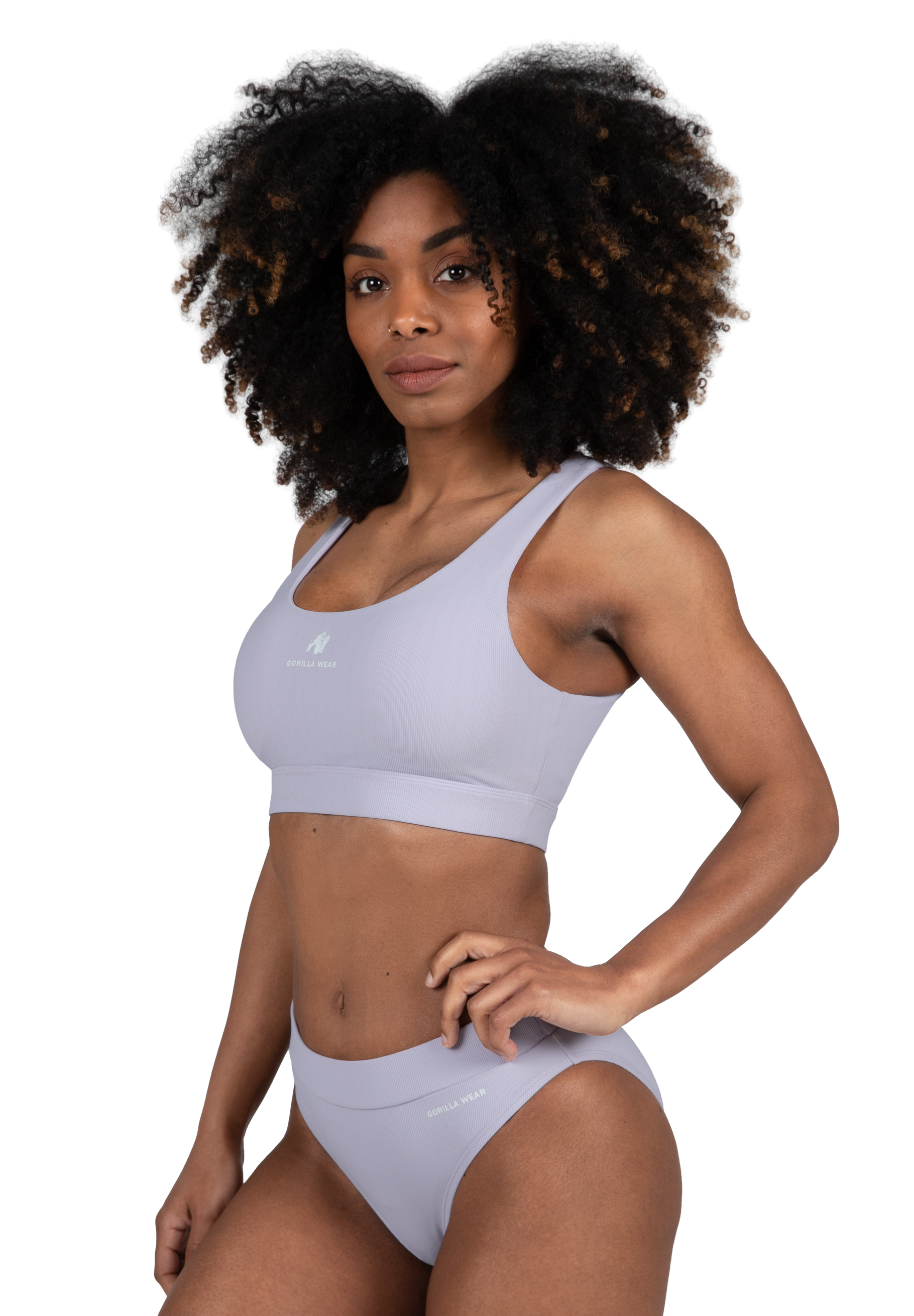 Gorilla Wear Summerville Bikini Top Sports Bra Lilac